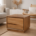 Timberline Solid Wood Lamp Table with Drawer