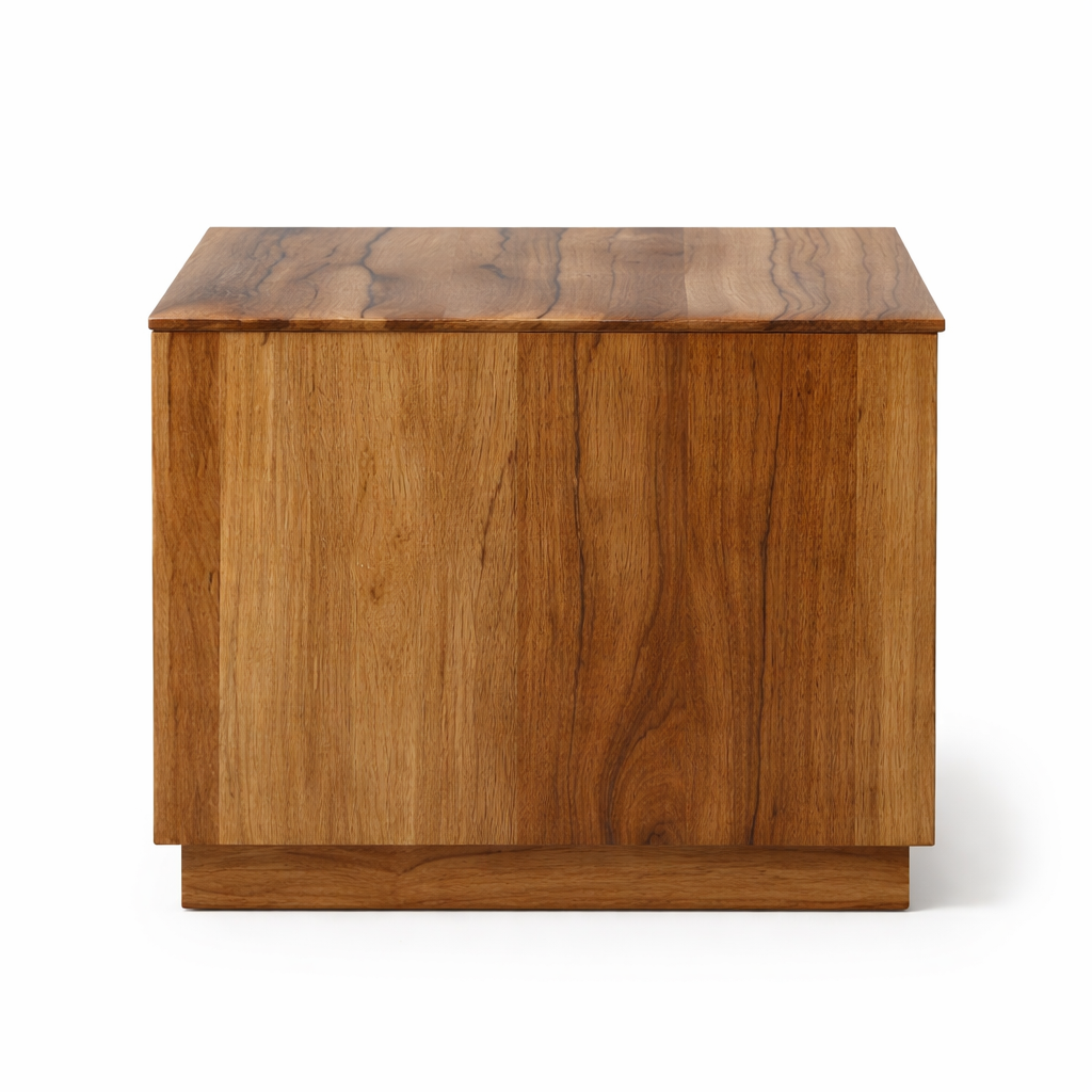 Timberline Solid Wood Lamp Table with Drawer