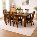 Hampton Timber Dining Set -6 Seater (7PC)