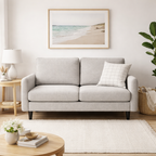 Trend Fabric Sofa -2 Seater Light Grey
