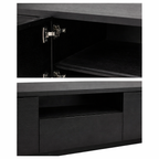 SOHO TV Unit -Modern Black Entertainment Console
