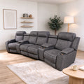Vegas dual motor home theatre recliner suite