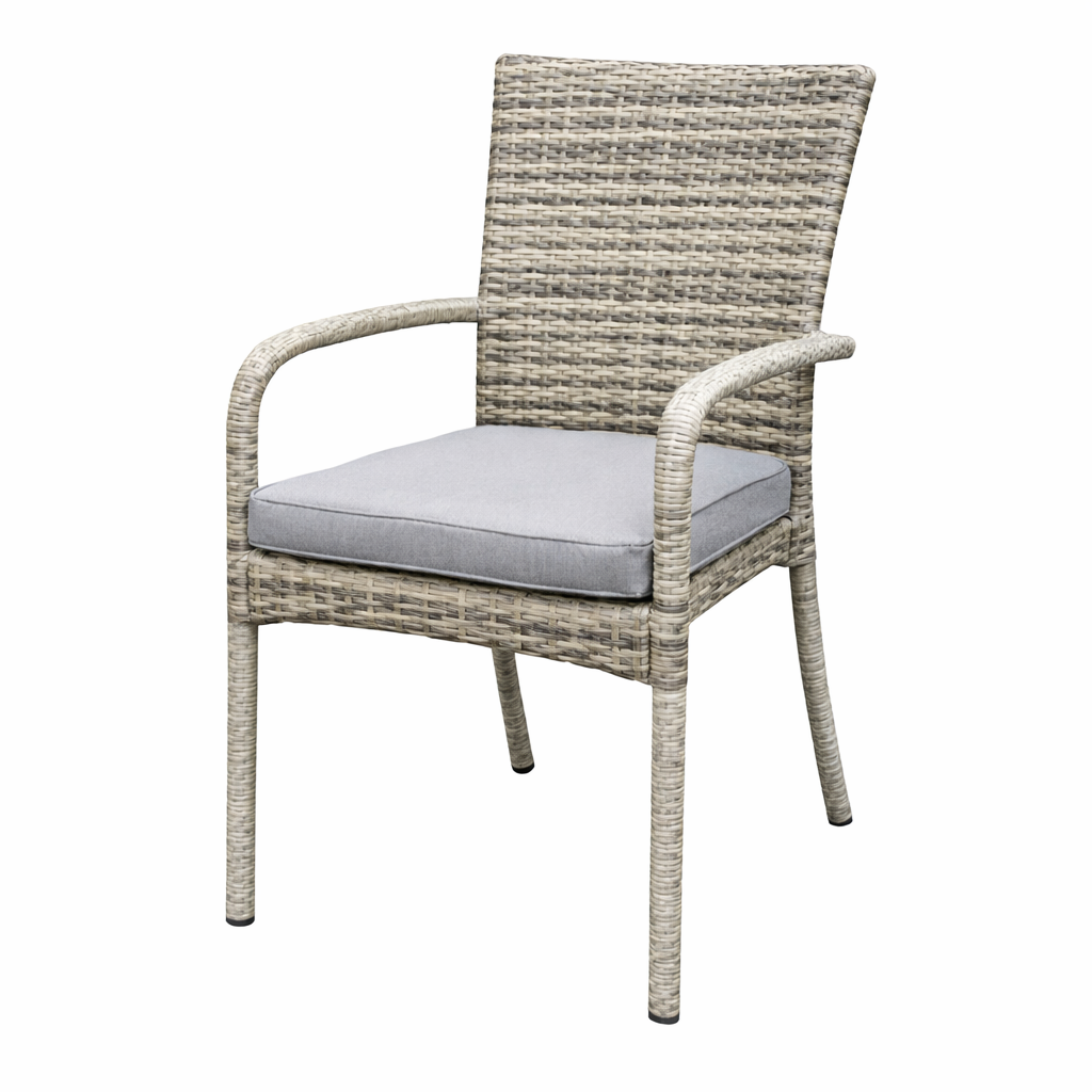 Priestly Outdoor Dining Set -7 Piece Wicker Table & Chairs