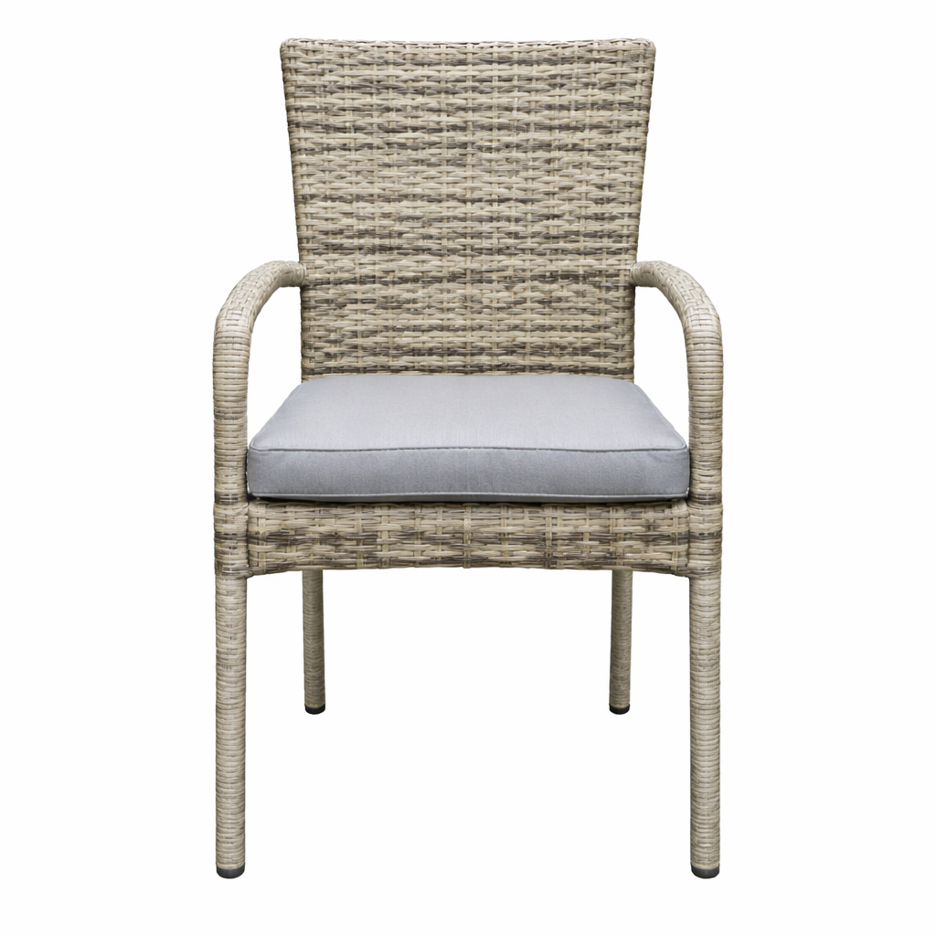 Priestly Outdoor Dining Set -7 Piece Wicker Table & Chairs
